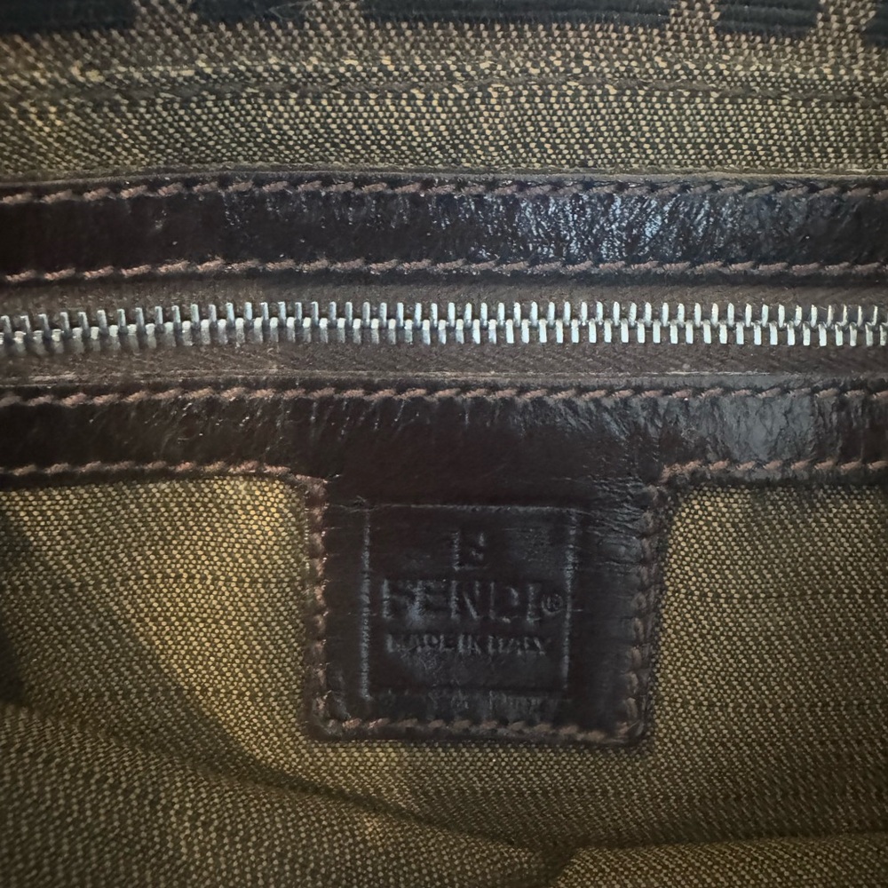 Fendi Black and Brown Shoulder Bag - Picture 11 of 16